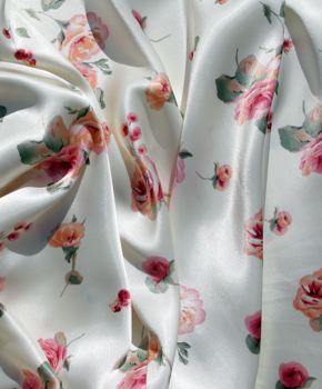 This photo of a swath of rose-patterned fabric was taken by photographer Sanja Gjenero from Zagreb, Croatia.